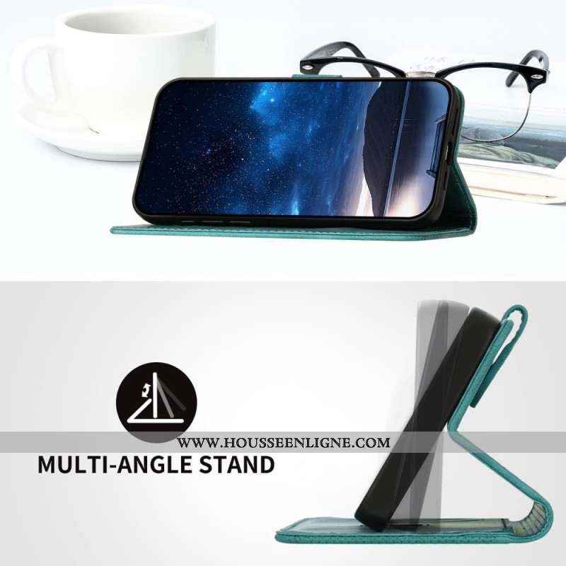 Housse Xiaomi 17 Pro Max Papillon et Design Géométrique