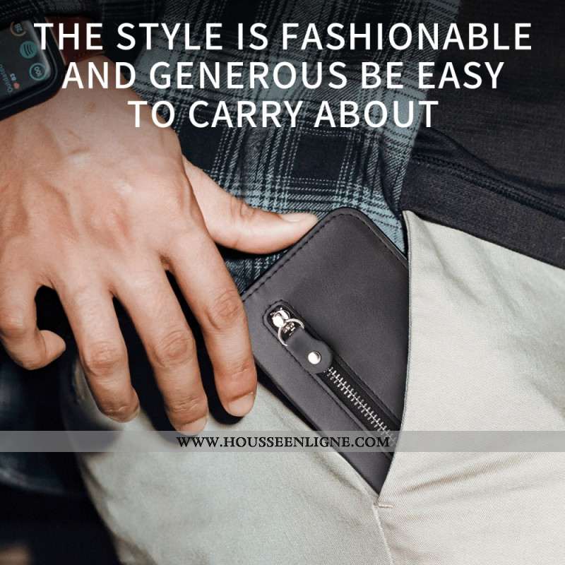 Housse Xiaomi 17 Pro Max Poche Zippée