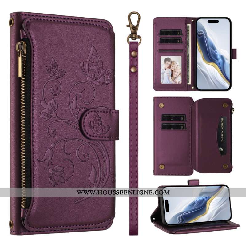 Housse Xiaomi 17 Pro Max Portefeuille Floral