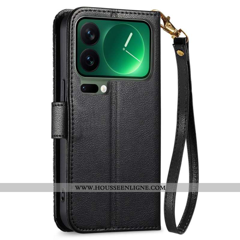 Housse Xiaomi 17 Pro Max Portefeuille Motif Floral