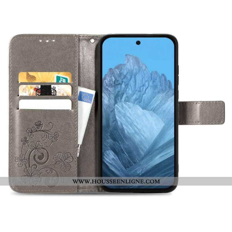 Housse Xiaomi 17 Pro Max Trèfles à Quatre Feuilles