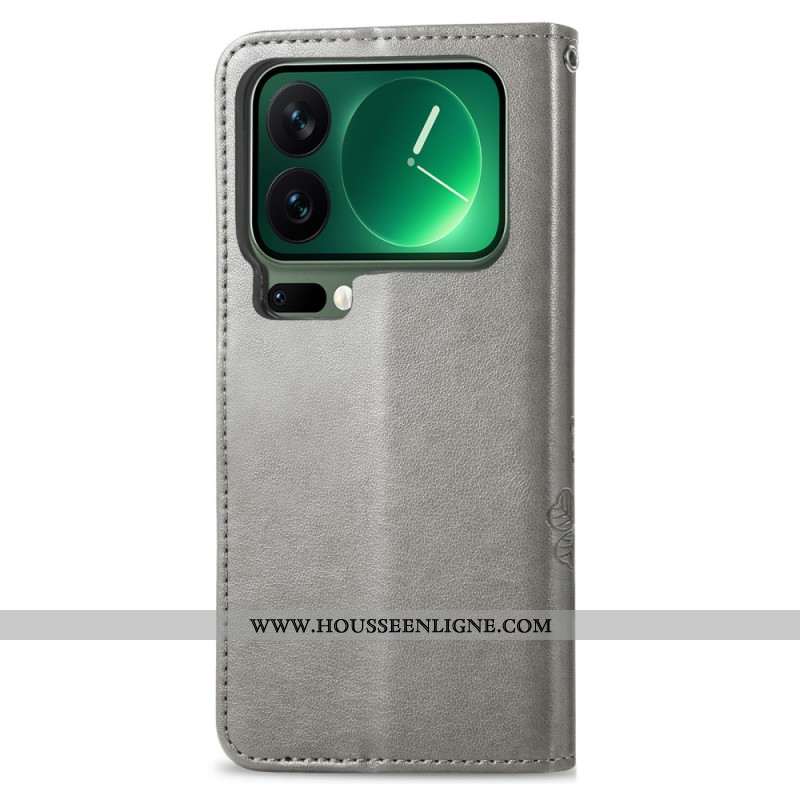 Housse Xiaomi 17 Pro Max Trèfles à Quatre Feuilles