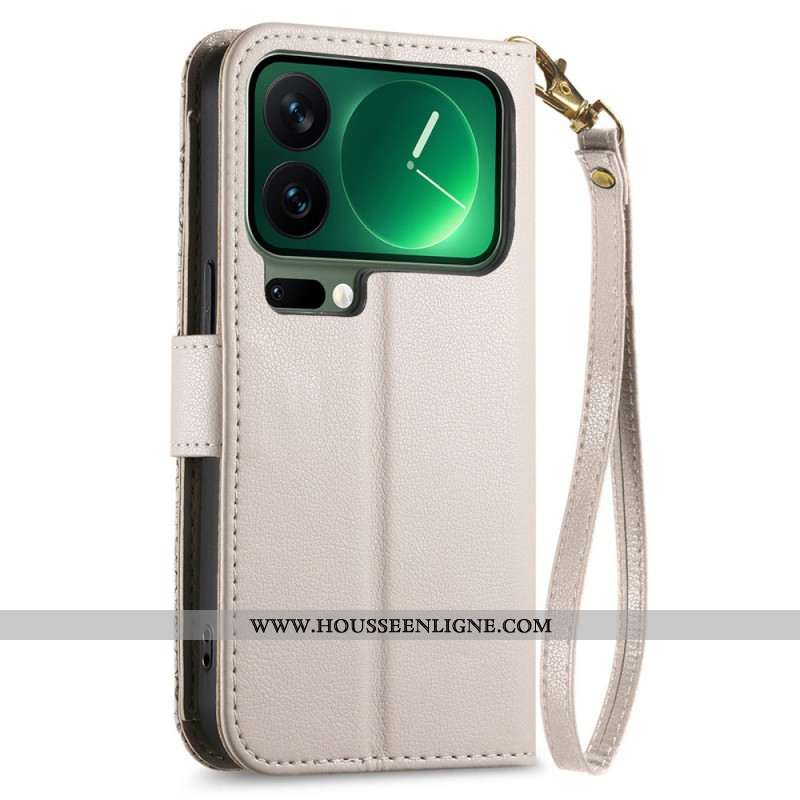 Housse Xiaomi 17 Pro Motif Floral et Feuilles