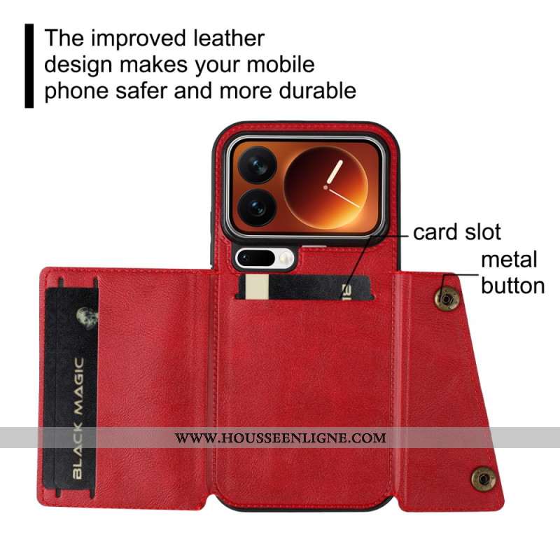 Housse Xiaomi 17 Pro Porte-Cartes et Support