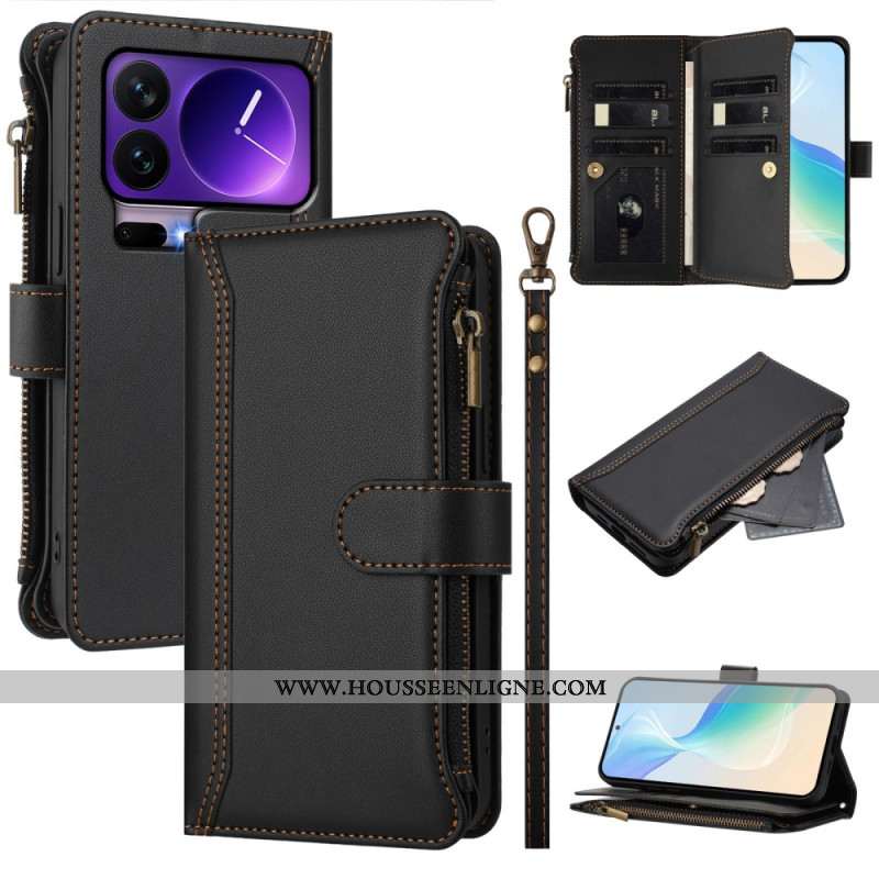 Housse Xiaomi 17 Pro Portefeuille 9 Porte-Cartes