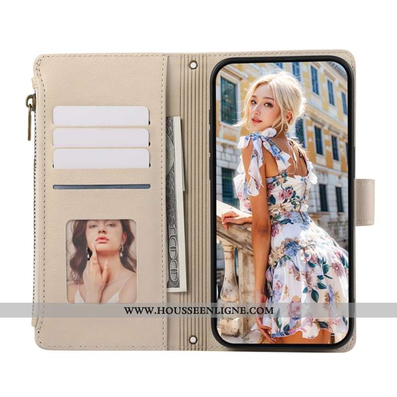 Housse Xiaomi 17 Pro Portefeuille avec Lanière