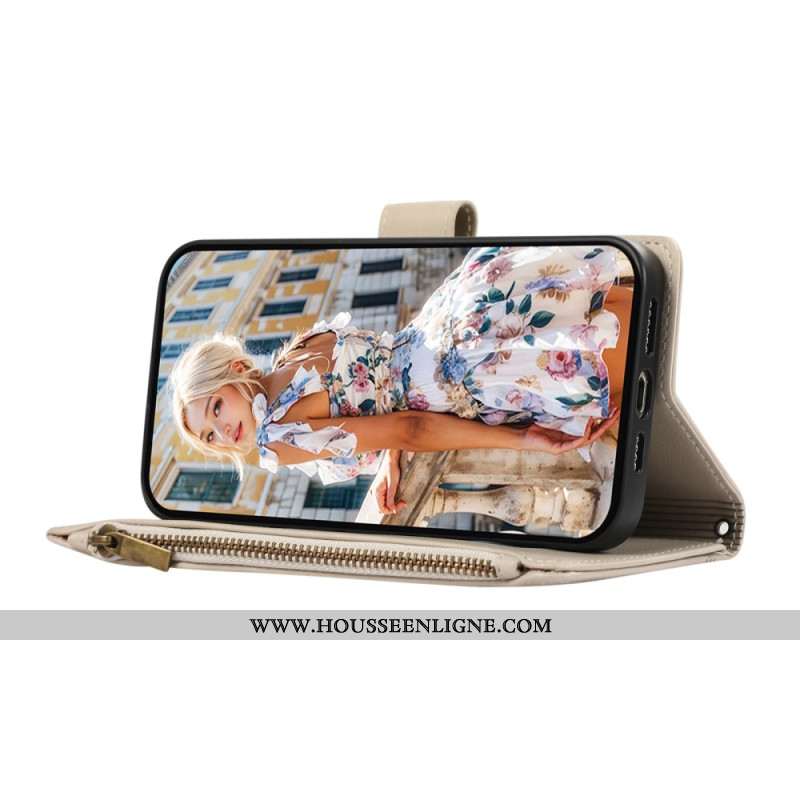 Housse Xiaomi 17 Pro Portefeuille avec Lanière