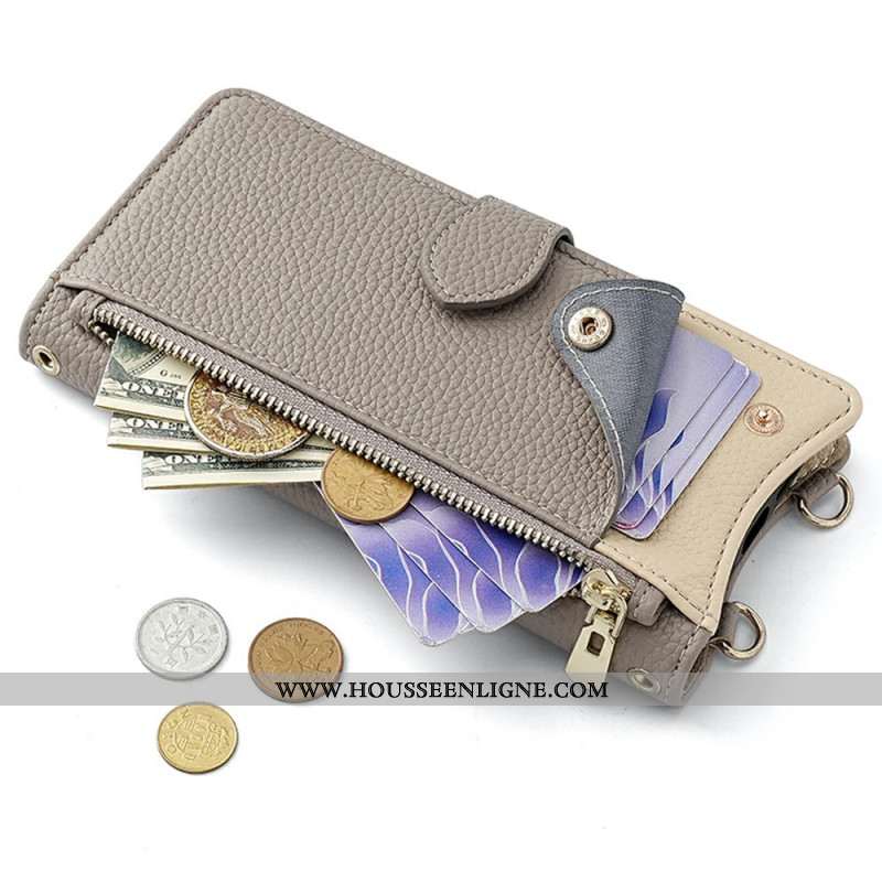 Housse Xiaomi 17 Pro Portefeuille et Chaînette