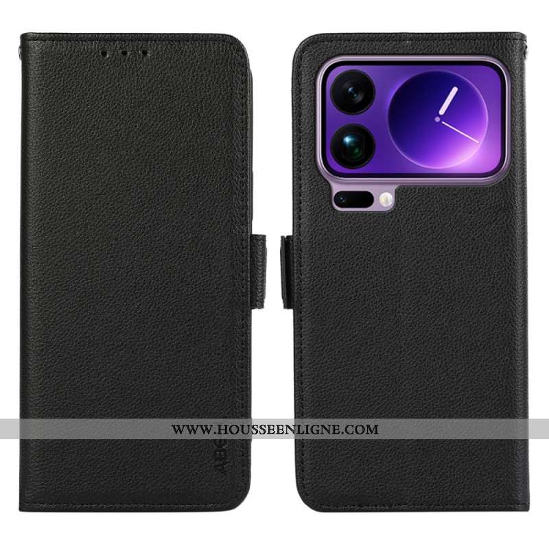 Housse Xiaomi 17 Pro Simili Cuir ABEEL