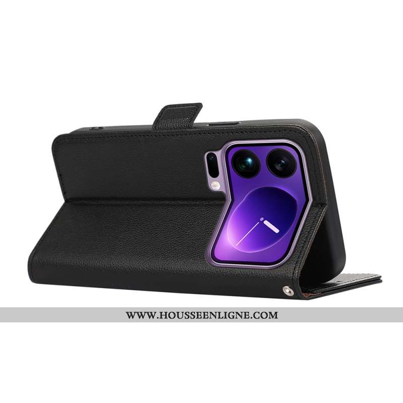 Housse Xiaomi 17 Pro Simili Cuir ABEEL