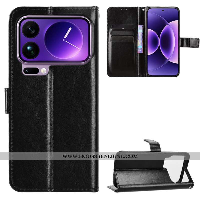 Housse Xiaomi 17 Pro Simili Cuir Flashy