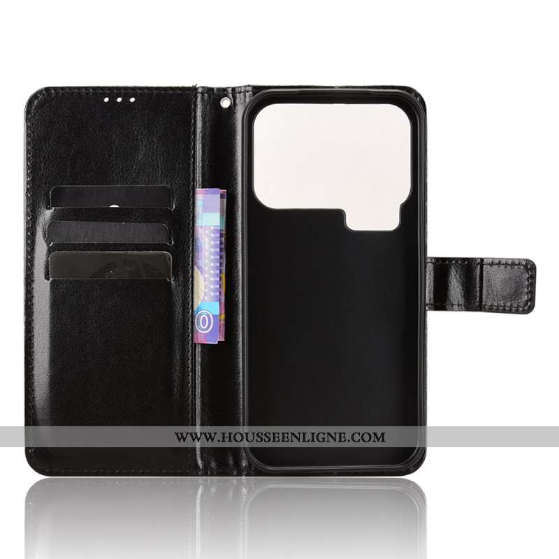 Housse Xiaomi 17 Pro Simili Cuir Flashy