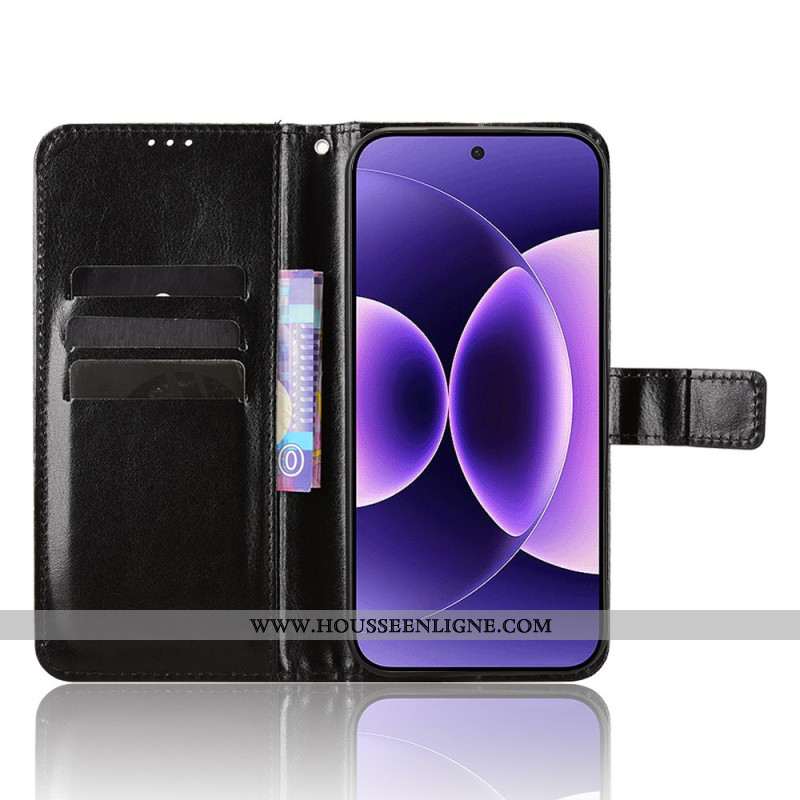 Housse Xiaomi 17 Pro Simili Cuir Flashy