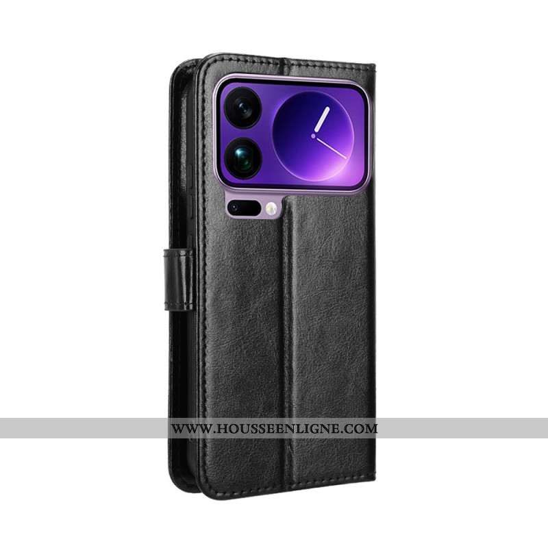 Housse Xiaomi 17 Pro Simili Cuir Flashy