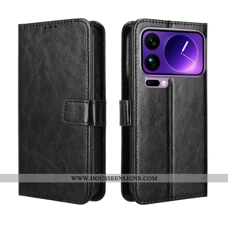 Housse Xiaomi 17 Pro Simili Cuir Flashy