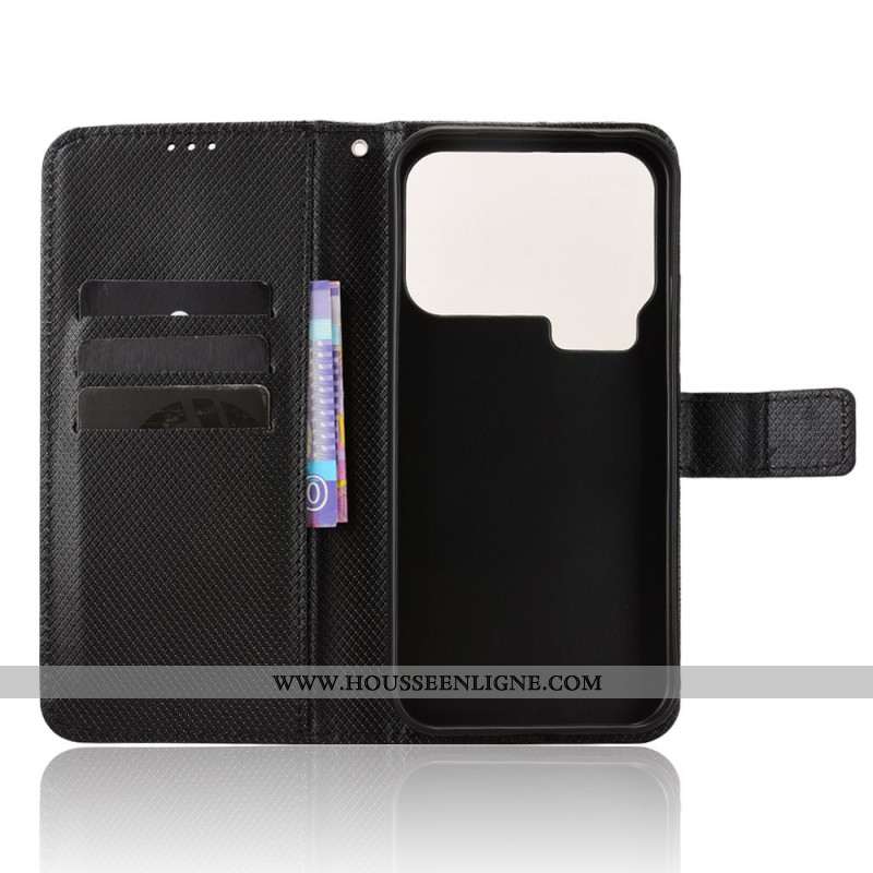 Housse Xiaomi 17 Pro Simili Cuir Texturé