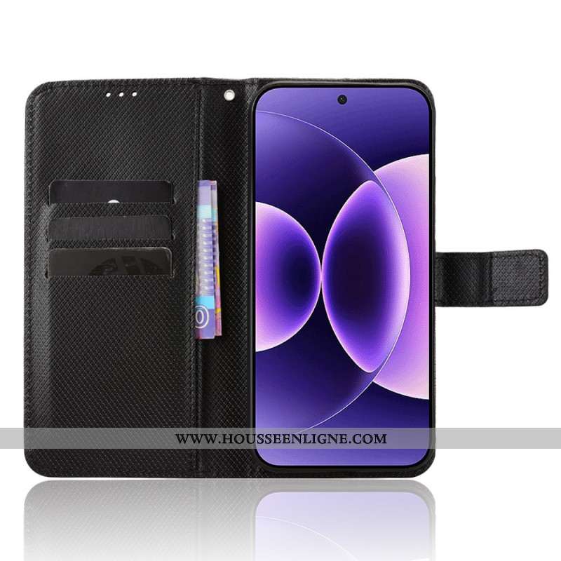 Housse Xiaomi 17 Pro Simili Cuir Texturé