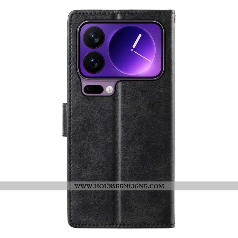 Housse Xiaomi 17 Pro Style Cuir