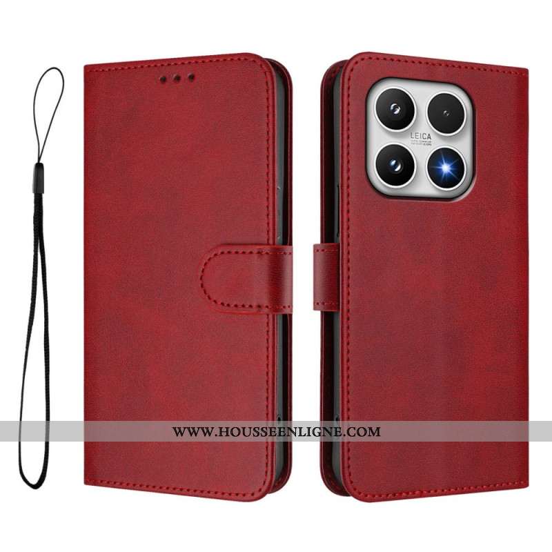 Housse Xiaomi 17 Protection RFID Effet Cuir