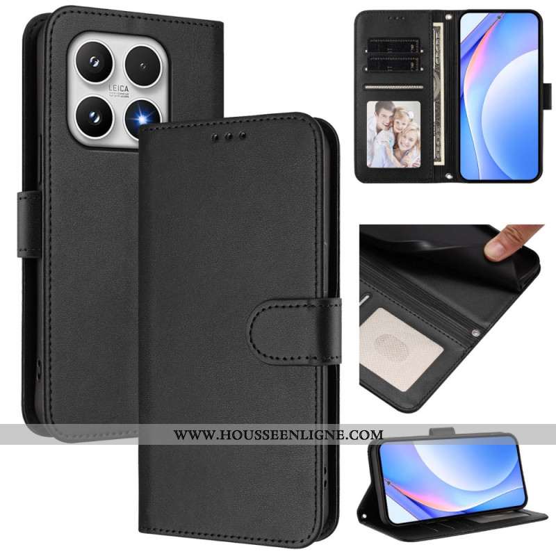 Housse Xiaomi 17 Protection RFID Effet Cuir