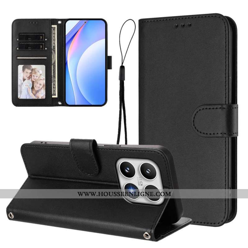 Housse Xiaomi 17 Protection RFID Effet Cuir