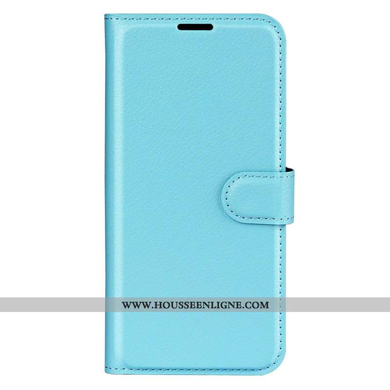 Housse Xiaomi 17 Simili Cuir Litchi Classique