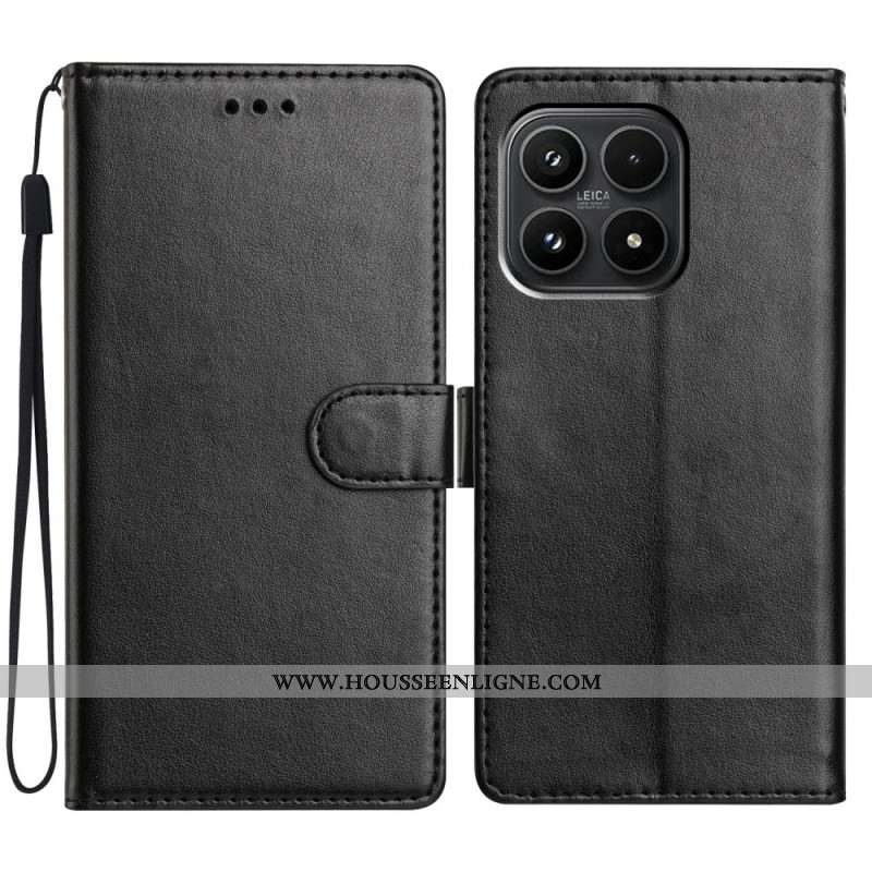 Housse Xiaomi 17 Simili Cuir Uni