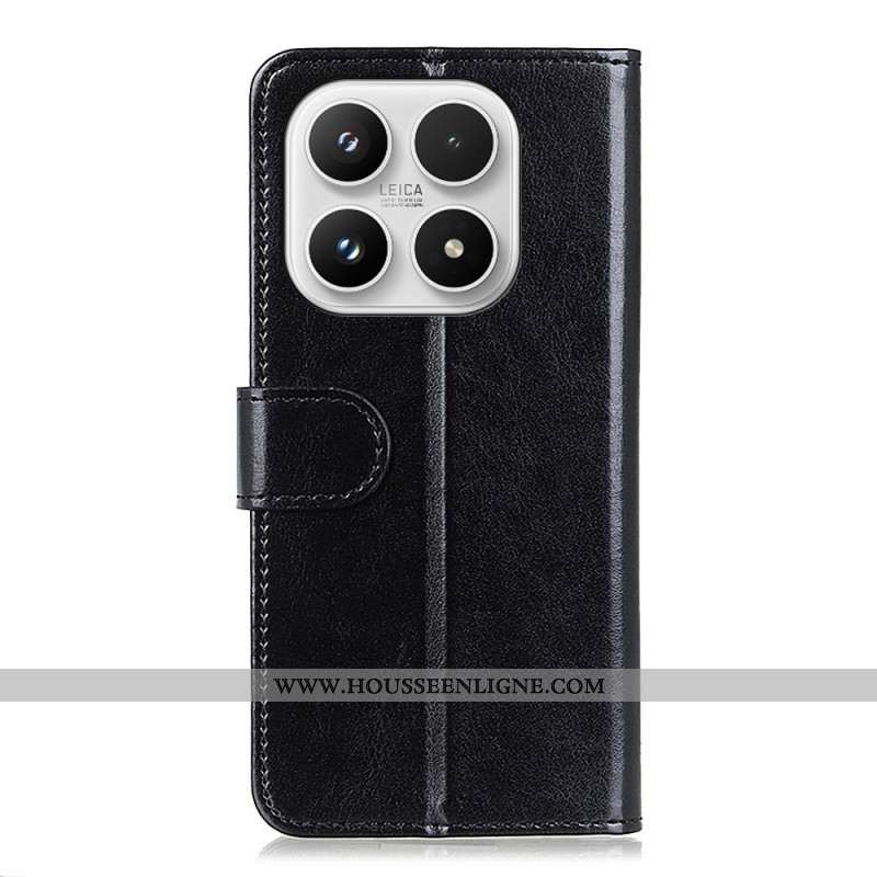 Housse Xiaomi 17 Simili Cuir Verni