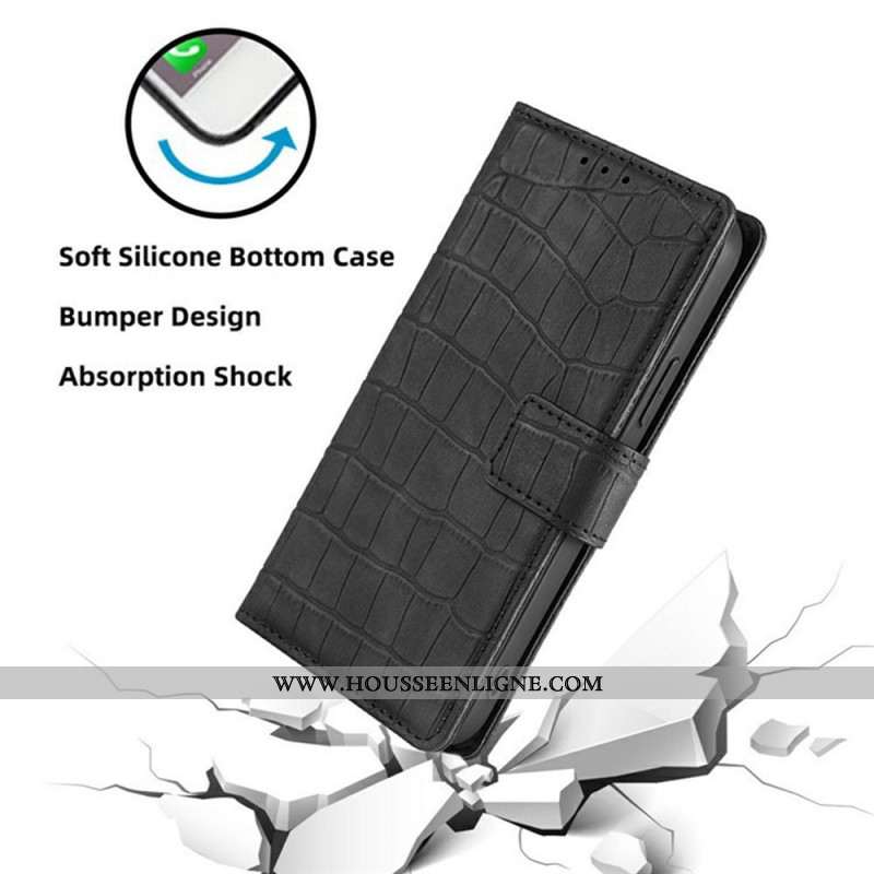 Housse Xiaomi 17 Texture Crocodile