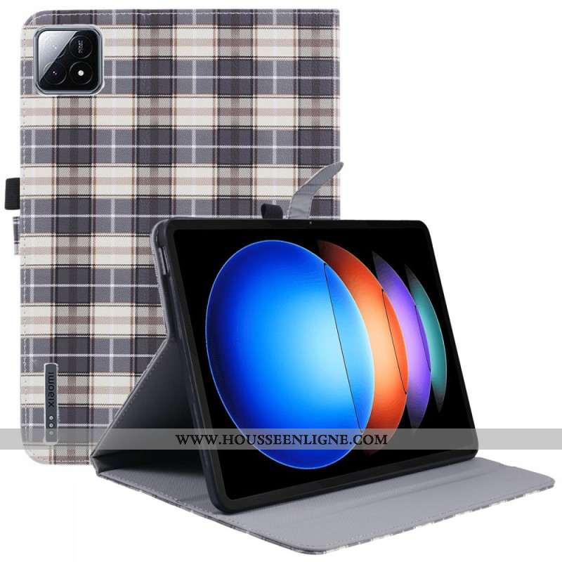 Housse Xiaomi Pad 6S Pro Motif Grille