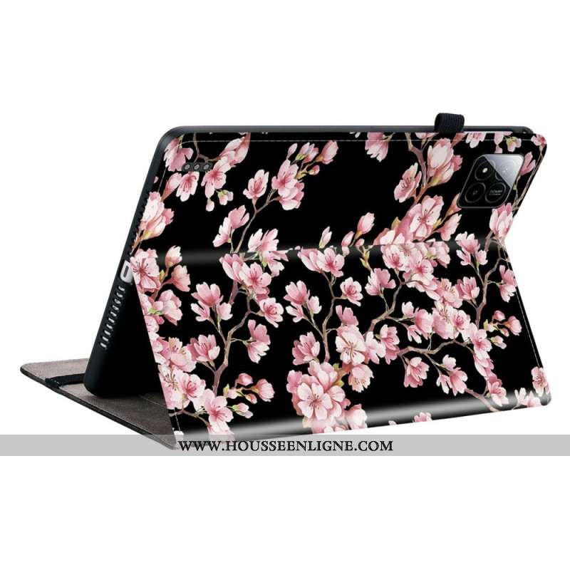Housse Xiaomi Pad 7 / Pad 7 Pro Fleurs de Prunier