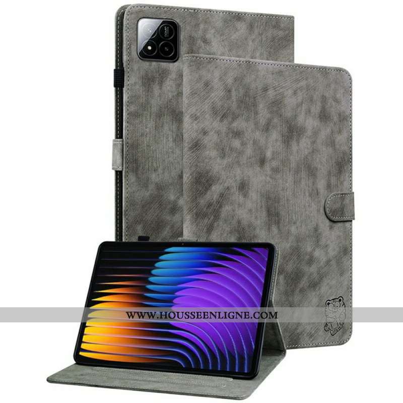 Housse Xiaomi Pad 7 / Pad 7 Pro Simili Cuir Vintage