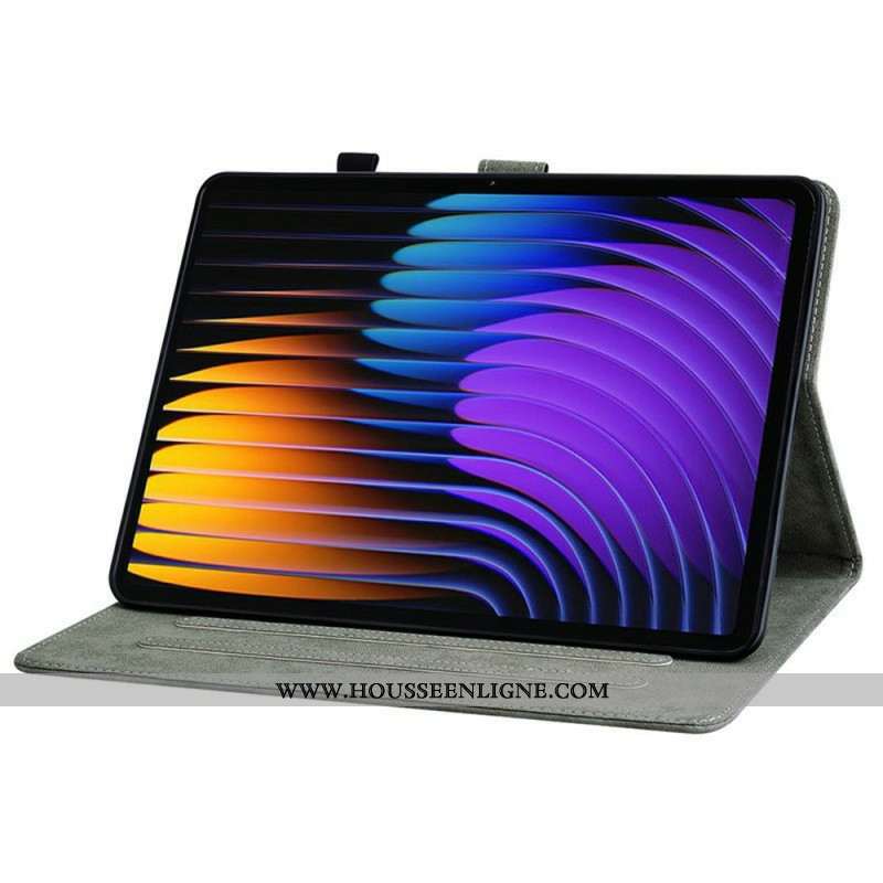 Housse Xiaomi Pad 7 / Pad 7 Pro Simili Cuir Vintage