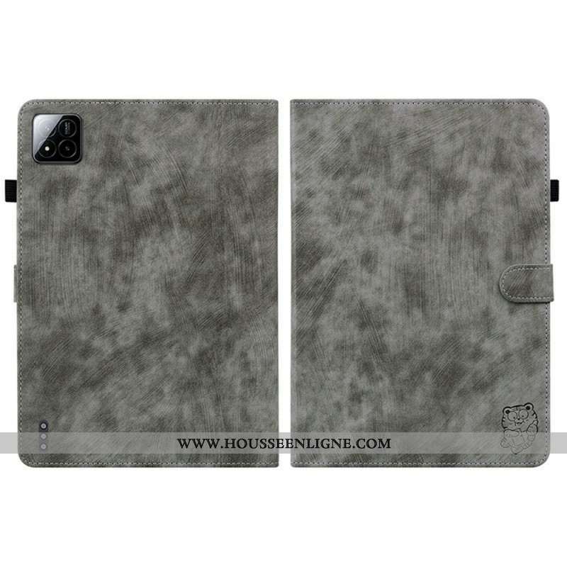 Housse Xiaomi Pad 7 / Pad 7 Pro Simili Cuir Vintage