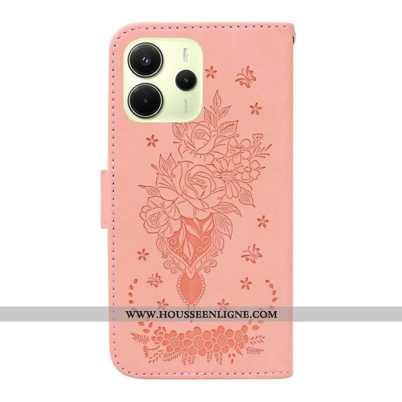 Housse Xiaomi Redmi Note 14 4G Bouquet de Roses
