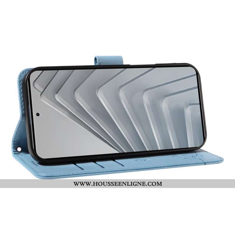 Housse Xiaomi Redmi Note 14 4G Chat Fun à Lanière