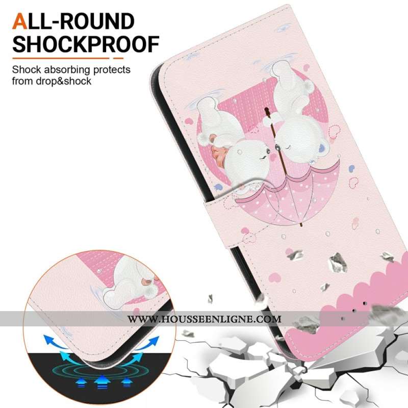 Housse Xiaomi Redmi Note 14 4G Couple d'Ours