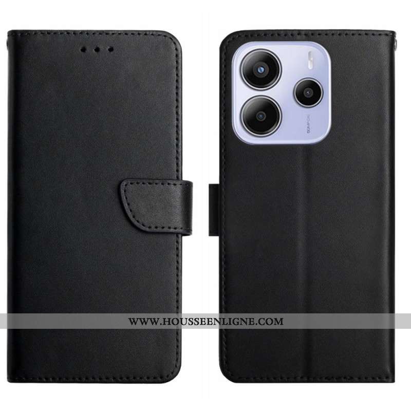 Housse Xiaomi Redmi Note 14 4G Cuir Nappa