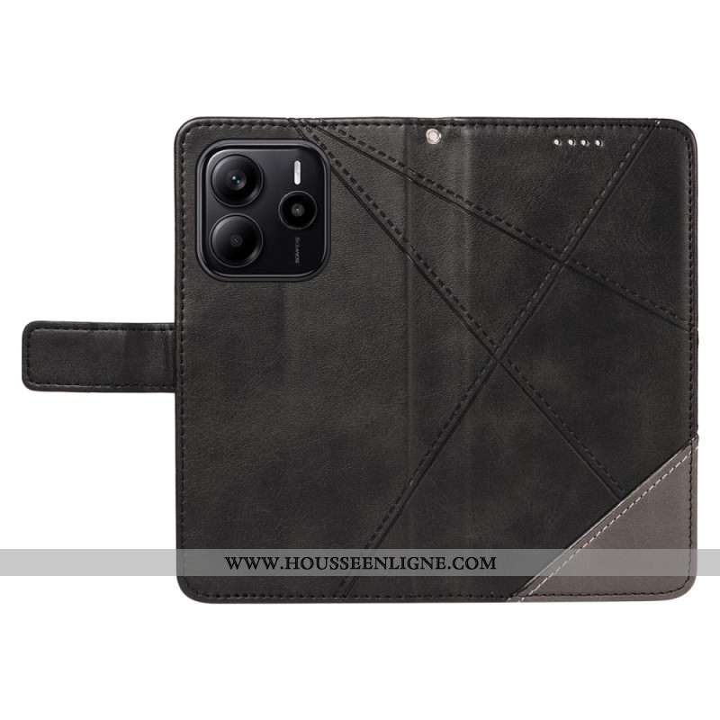 Housse Xiaomi Redmi Note 14 4G Design Géométrique