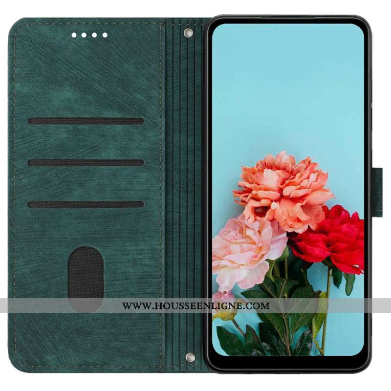 Housse Xiaomi Redmi Note 14 4G Design Lignes Rétro