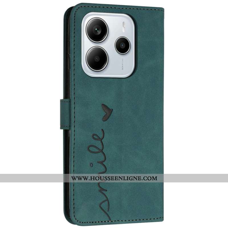 Housse Xiaomi Redmi Note 14 4G Design Smile