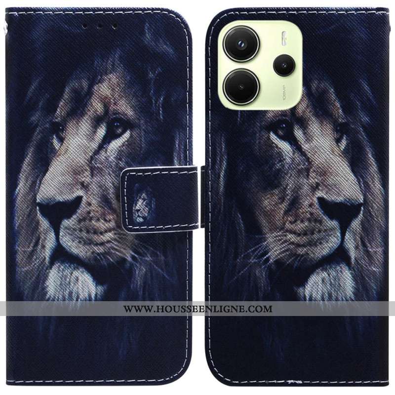 Housse Xiaomi Redmi Note 14 4G Dreaming Lion