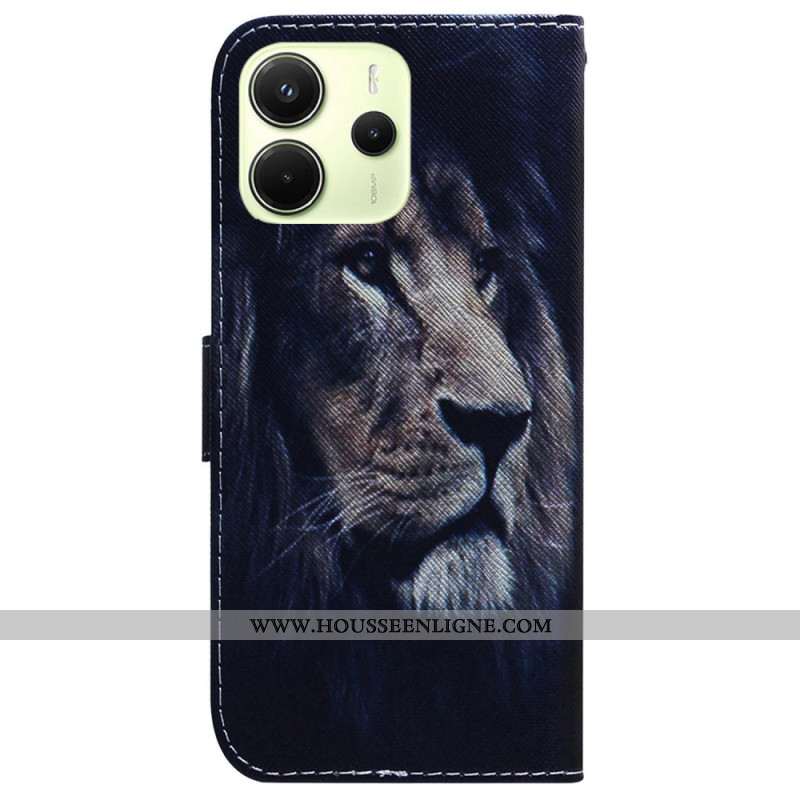 Housse Xiaomi Redmi Note 14 4G Dreaming Lion