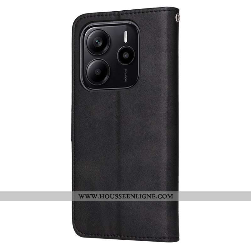 Housse Xiaomi Redmi Note 14 4G Effet Cuir