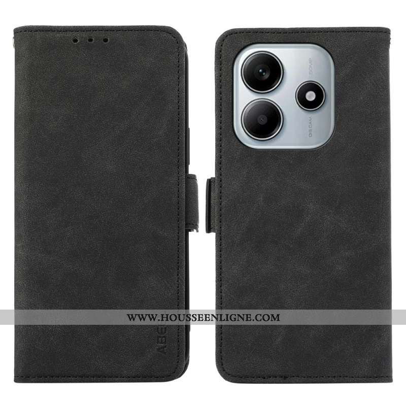 Housse Xiaomi Redmi Note 14 4G Effet Daim ABEEL