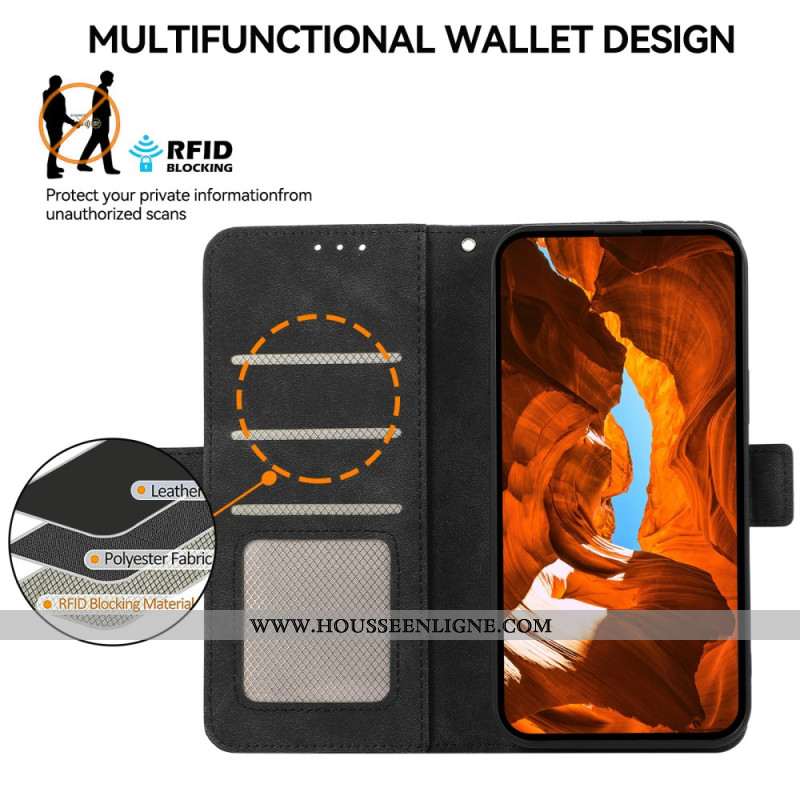 Housse Xiaomi Redmi Note 14 4G Effet Daim ABEEL