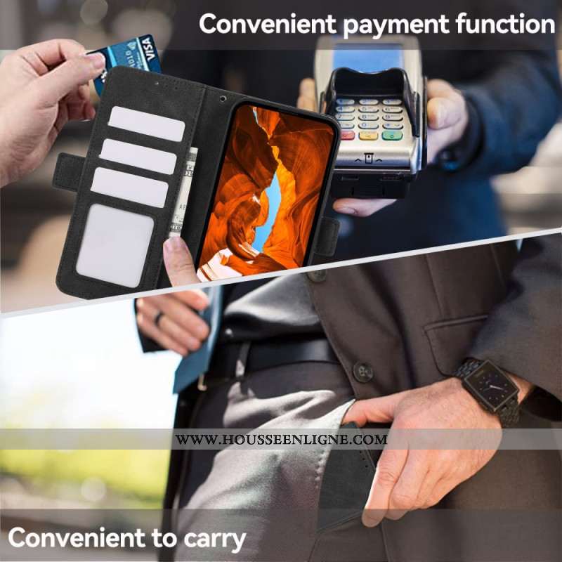 Housse Xiaomi Redmi Note 14 4G Effet Daim ABEEL