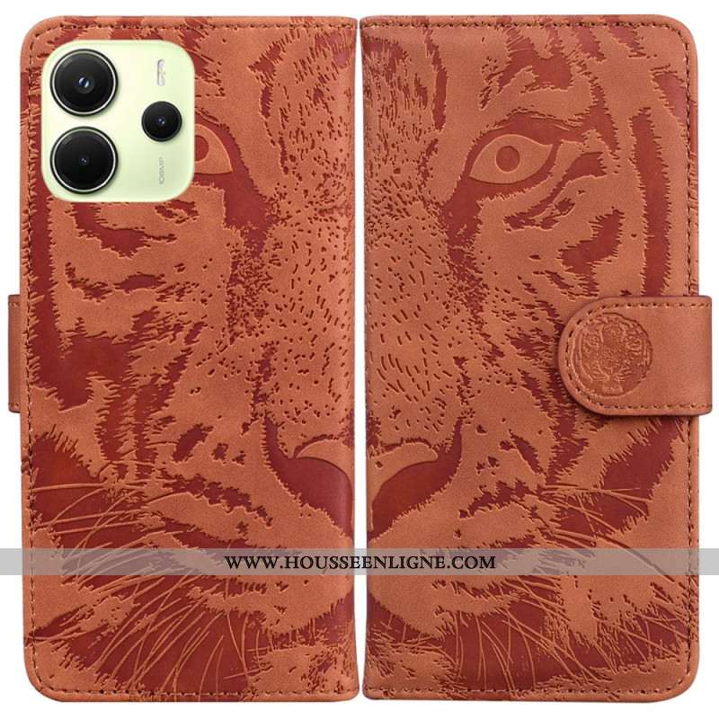 Housse Xiaomi Redmi Note 14 4G Empreinte Tigre