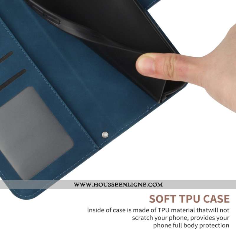 Housse Xiaomi Redmi Note 14 4G Empreinte Tournesol à Bandoulière