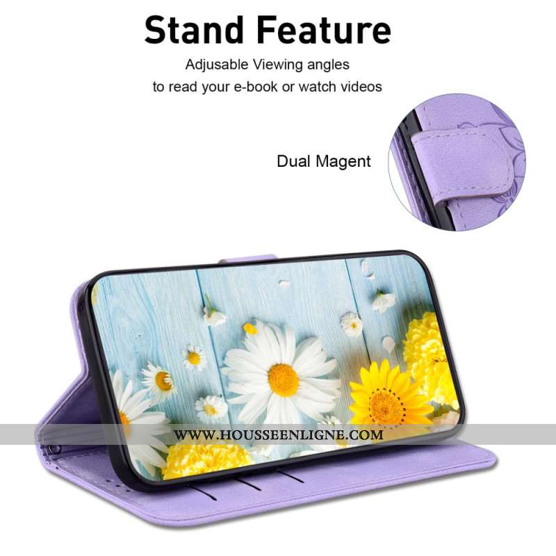 Housse Xiaomi Redmi Note 14 4G Fleur de Lys